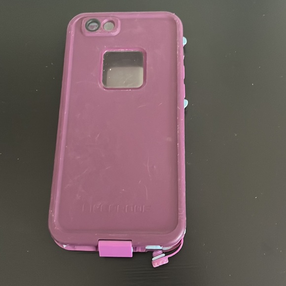 Purple/aqua Lifeproof 6s iPhone case - Picture 5 of 5